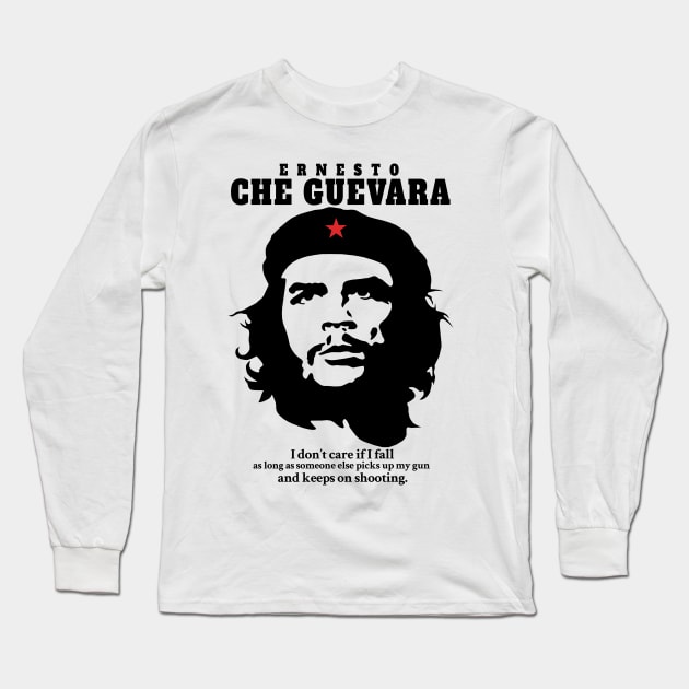 Ernesto "Che" Guevara Long Sleeve T-Shirt by KewaleeTee